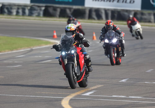 Bring your motorcycle to the track